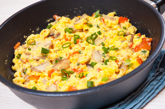 Eggs and Veggie Scramble