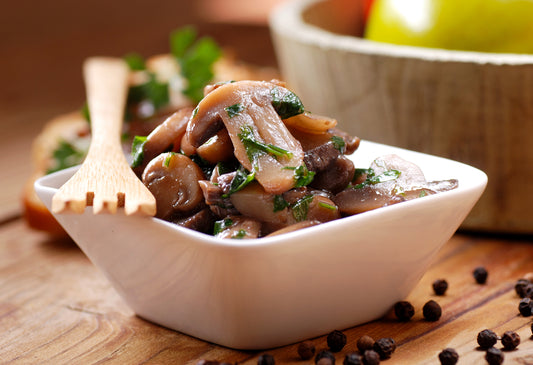 Mushrooms and Garlic Saute