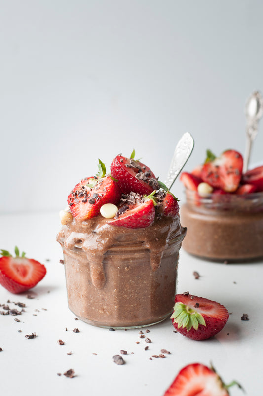 Creamy Cacao Strawberry Collagen Smoothie