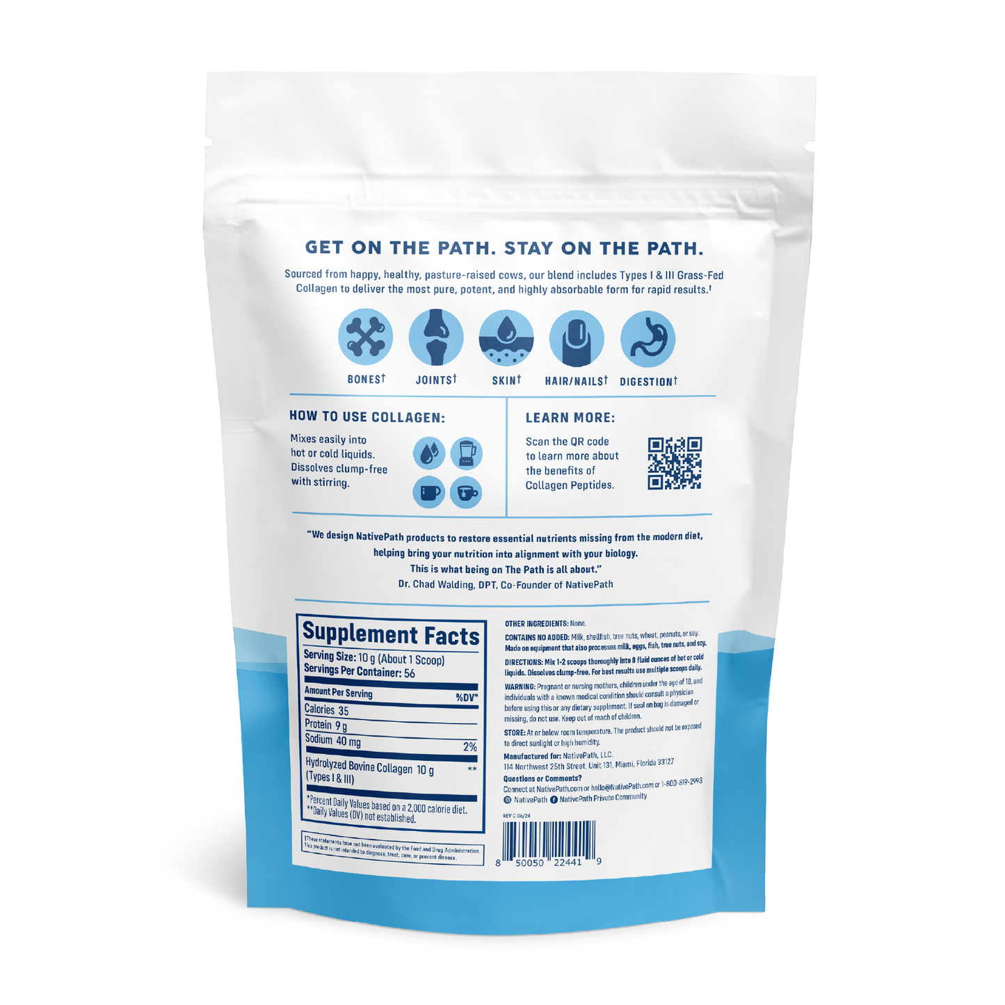 Original Collagen Peptides - 56s Bag