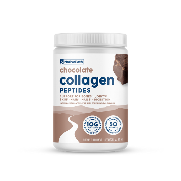 Chocolate Collagen Peptides NativePath