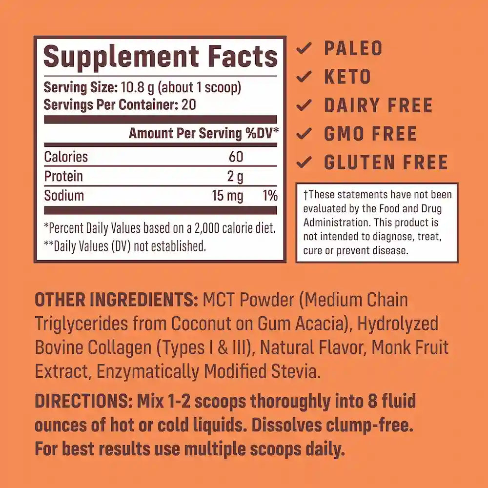 NativePath_Hazelnut_Coffee_Creamer_Supplement_Facts