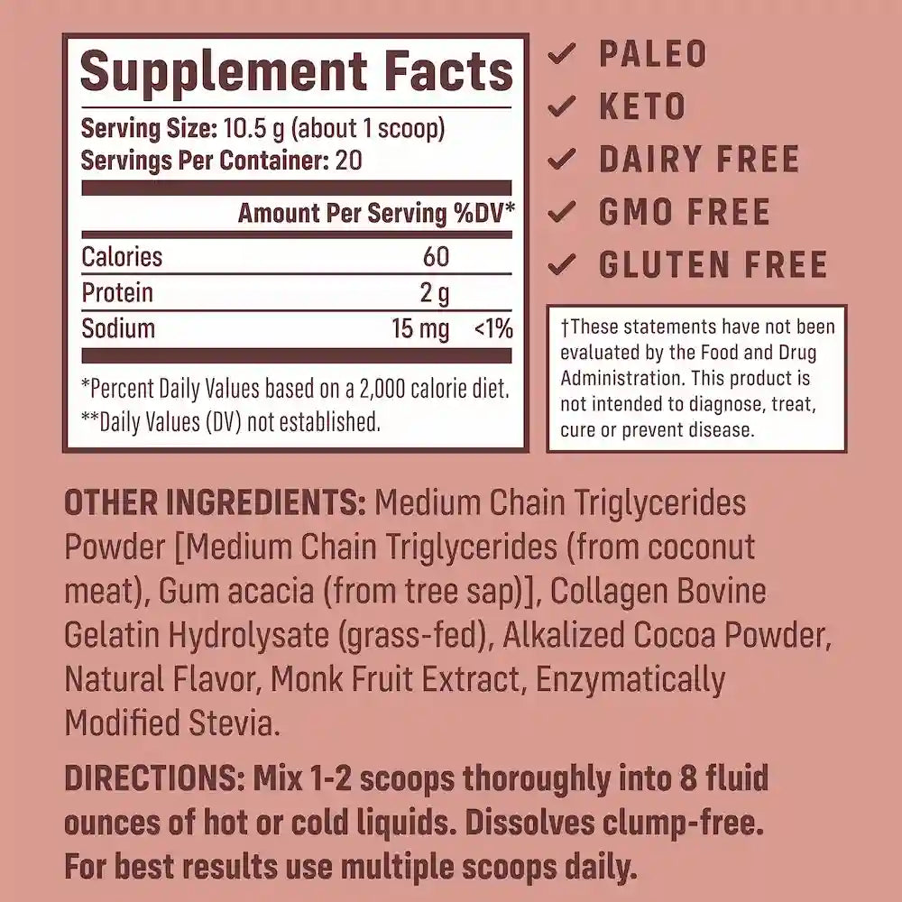 NativePath_Mocha_Latte_Coffee_Creamer_Supplement_Facts