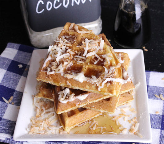 Breakfast Coconut Waffles