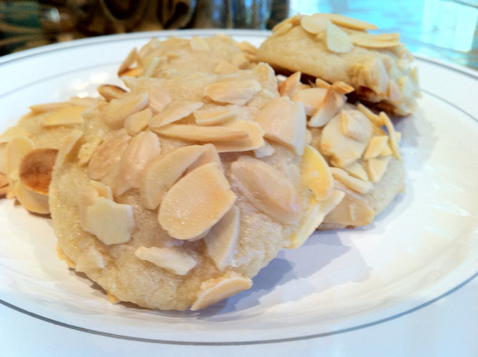 Soft Baked Almond Cookies