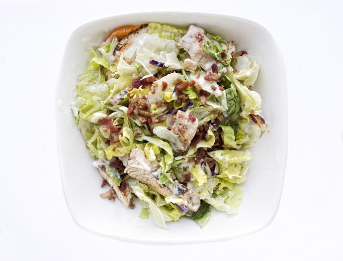 Keto BLT Salad with Chicken