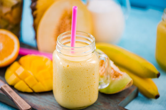 Banana Mango Collagen Smoothie