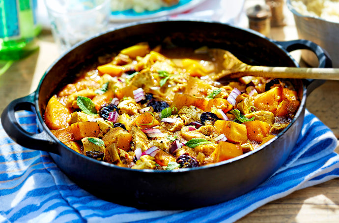Chicken, Butternut Squash and Chard Stir Fry