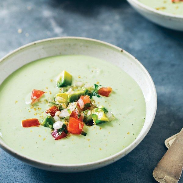 Chilled Avocado and Endive Soup