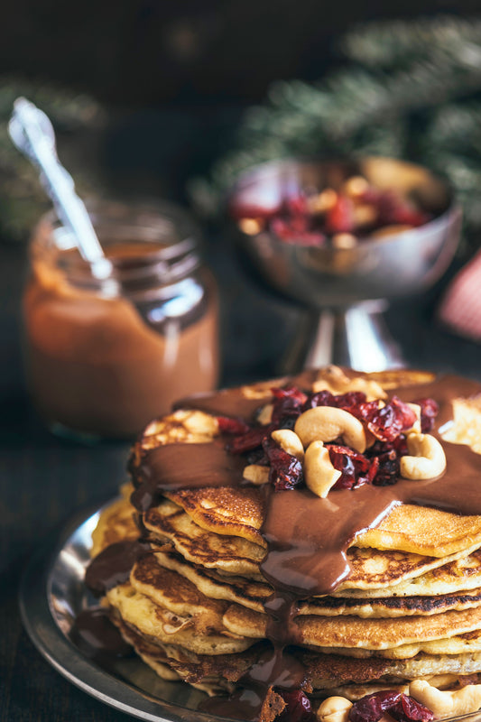 Fluffy Acorn Squash Pancakes