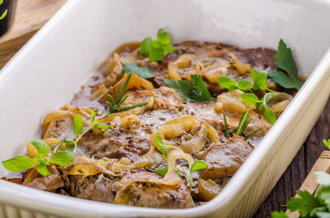 Baked Pork Chops with Mushrooms