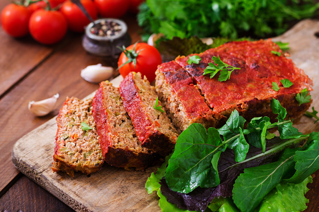 Bison Meatloaf with Herbs