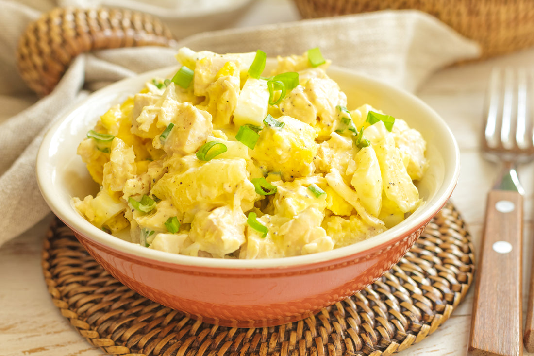 Egg Salad with Onions and Celery