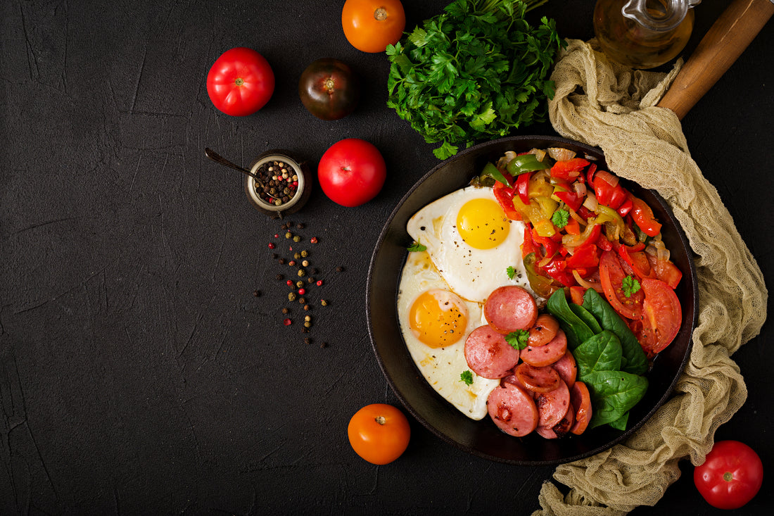 Sausage, Egg and Vegetable Skillet