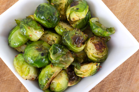 Pan Seared Brussels Sprouts