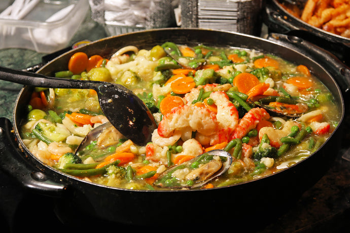 One Pot Shrimp and Vegetable Stew