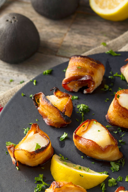 Prosciutto Wrapped Scallops