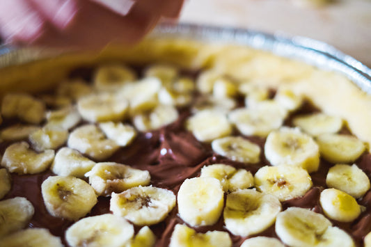 Raw Chocolate Banana Pie