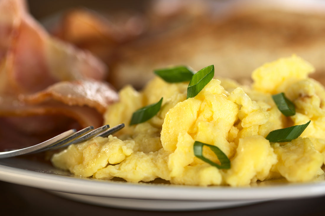 Instant Turmeric Sesame Scrambled Eggs