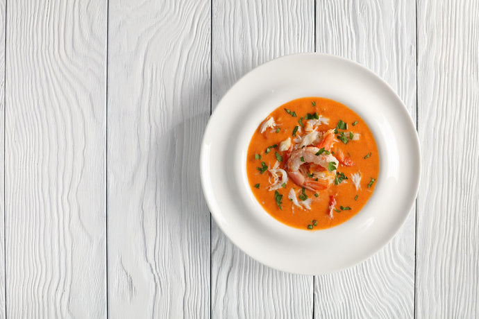 Coconut Curried Shrimp Soup
