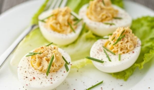 Spicy Deviled Eggs