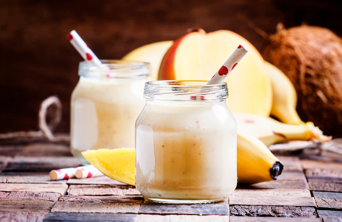 Banana Coconut Collagen Smoothie