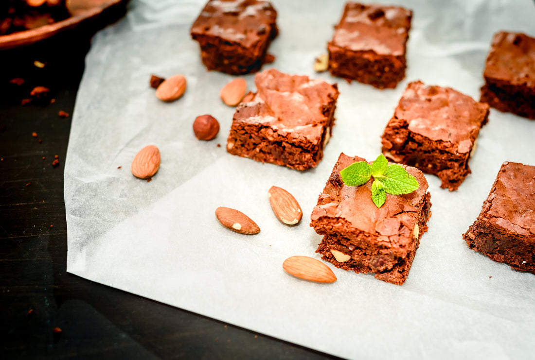 Cocoa Almond Cookie Bar Bake