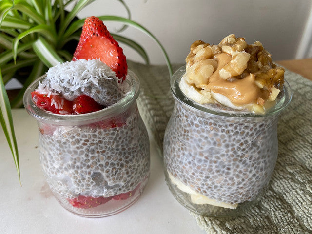 Chia Seed Collagen Pudding