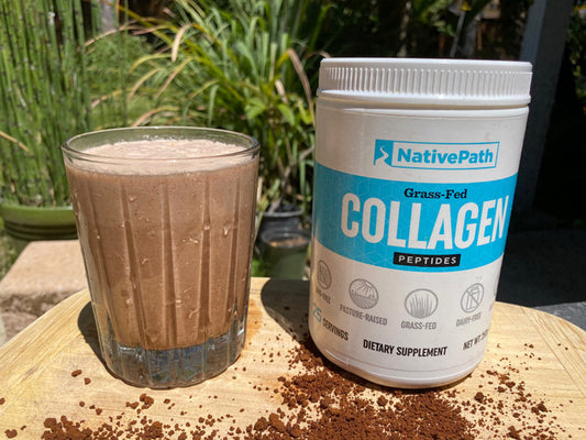 Cocoa Coffee Protein Smoothie⁠