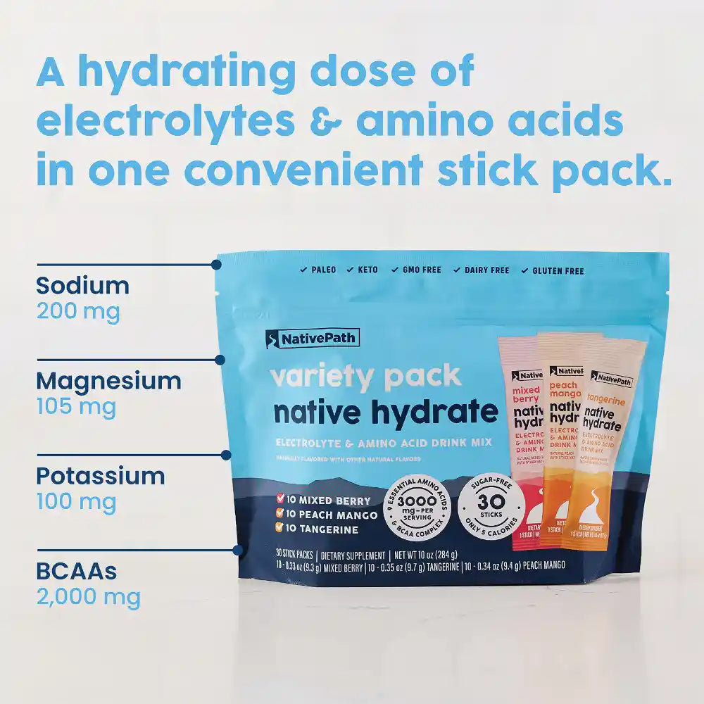 NP_WeNativePath_Native_Hydrate_Variety_Stick_Packs_Ingredients_Dosage