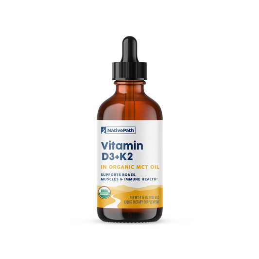 Vitamin D3+K2 Tincture 4oz