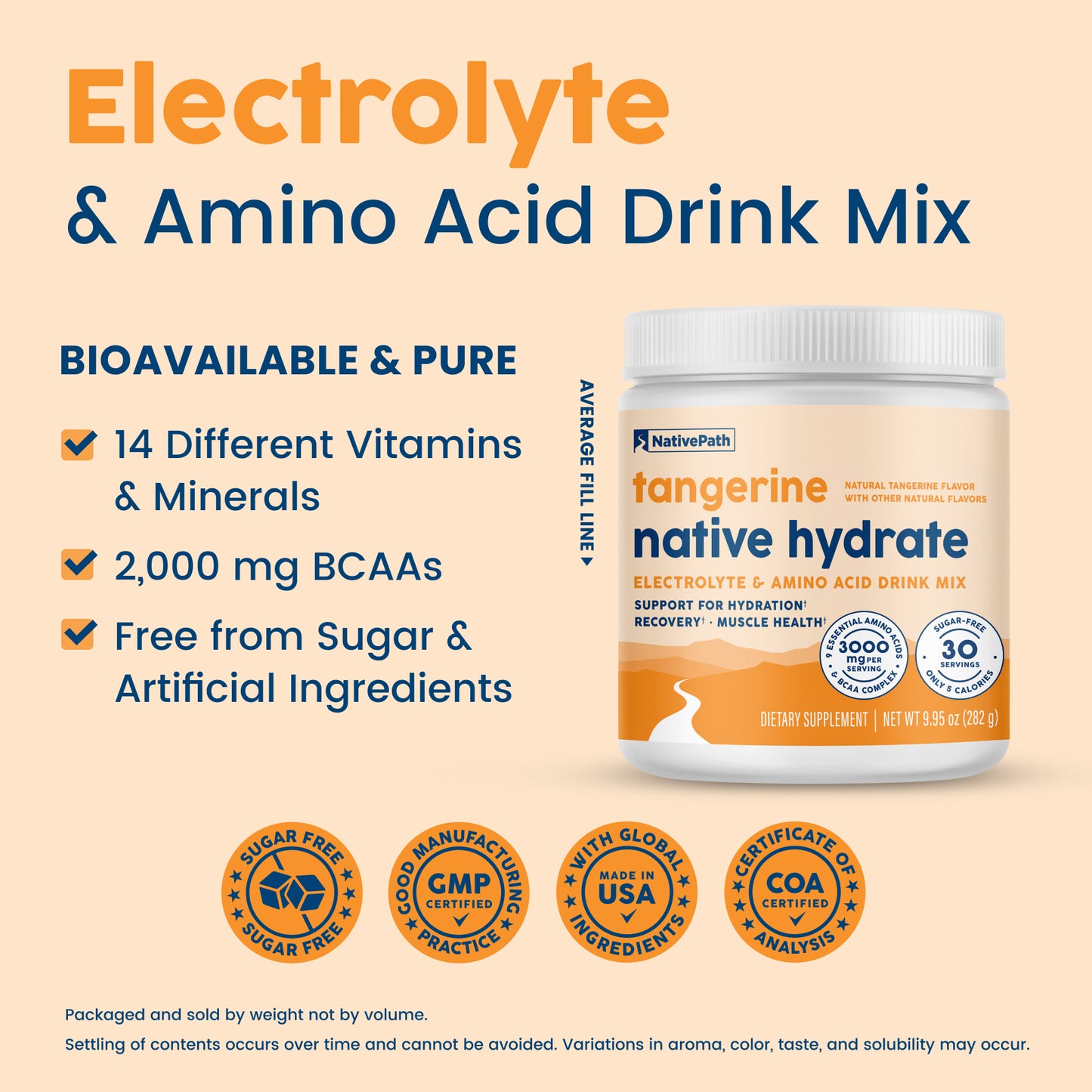 Tangerine Native Hydrate