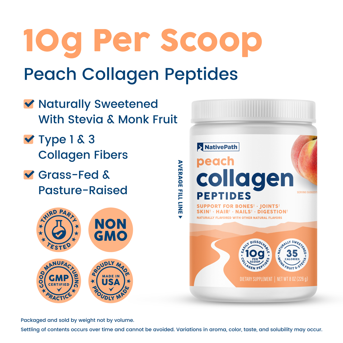 Peach Collagen Peptides