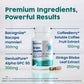 NativePath Brain Health ingredient breakdown showing Bacognize Bacopa, GeniusPure Alpha GPC, CoffeeBerry, and Ginkgo Biloba with dosages