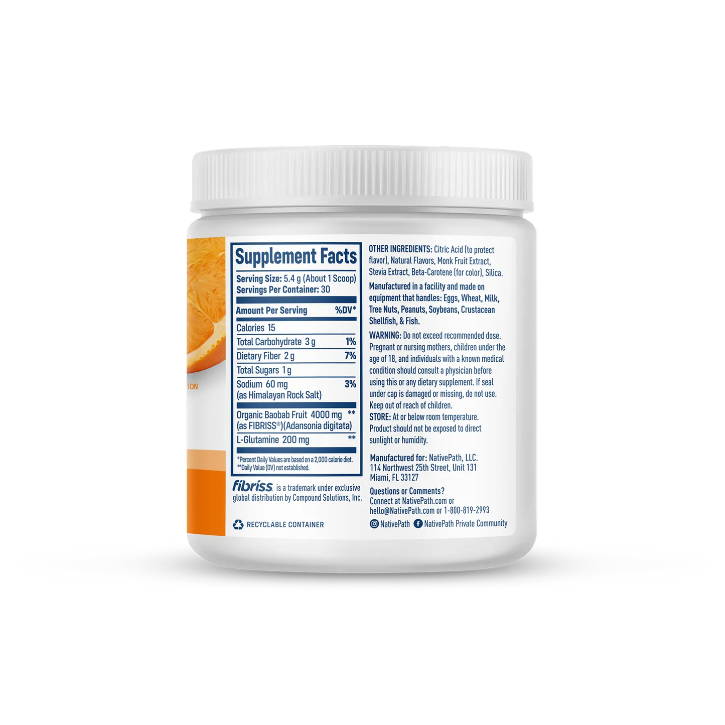 Baobab Powder | Native Fiber