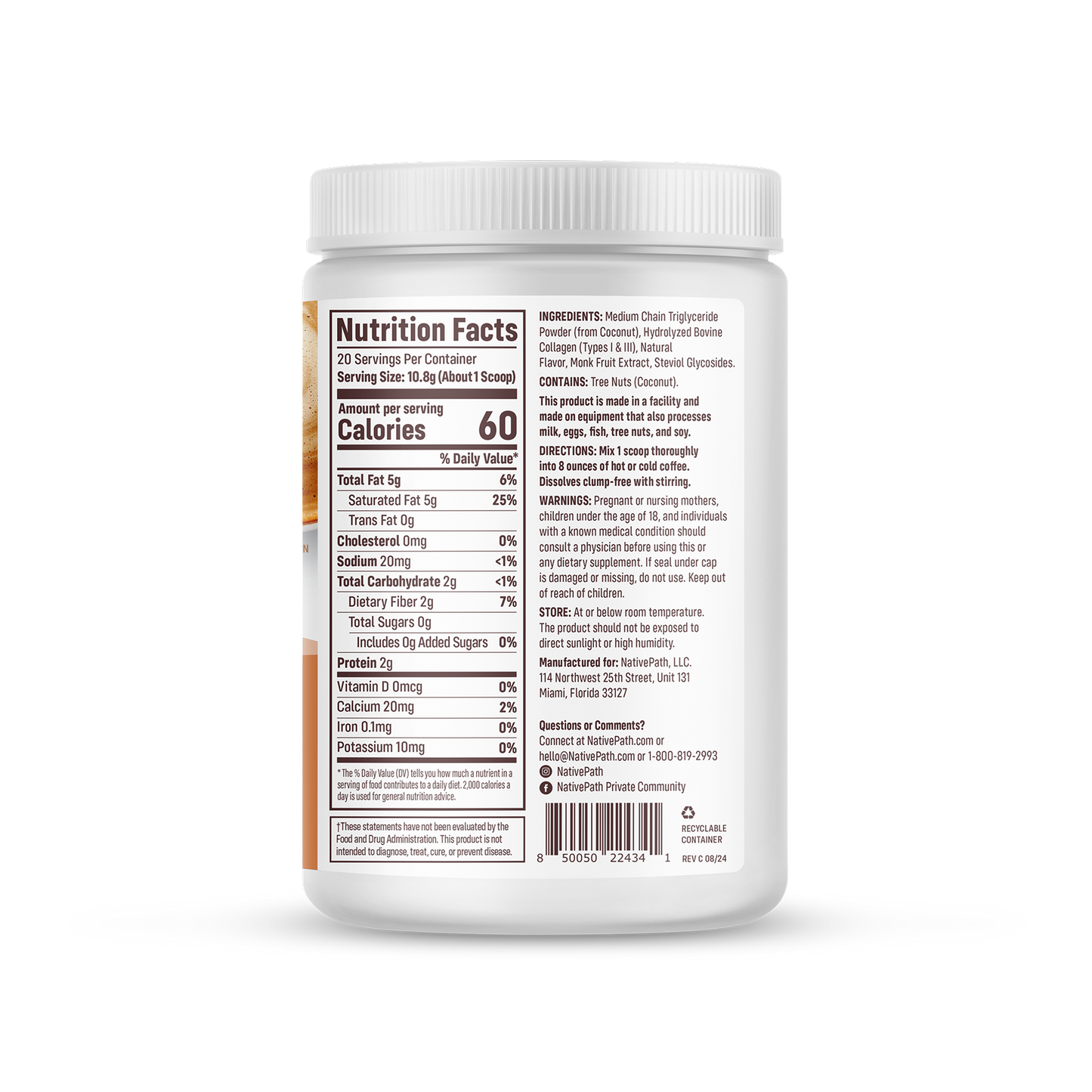 Hazelnut Coffee Creamer