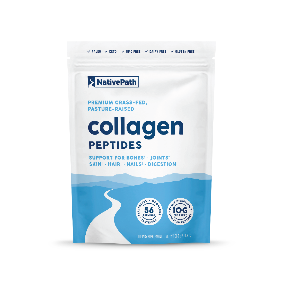 Original Collagen Peptides - 56s Bag NativePath