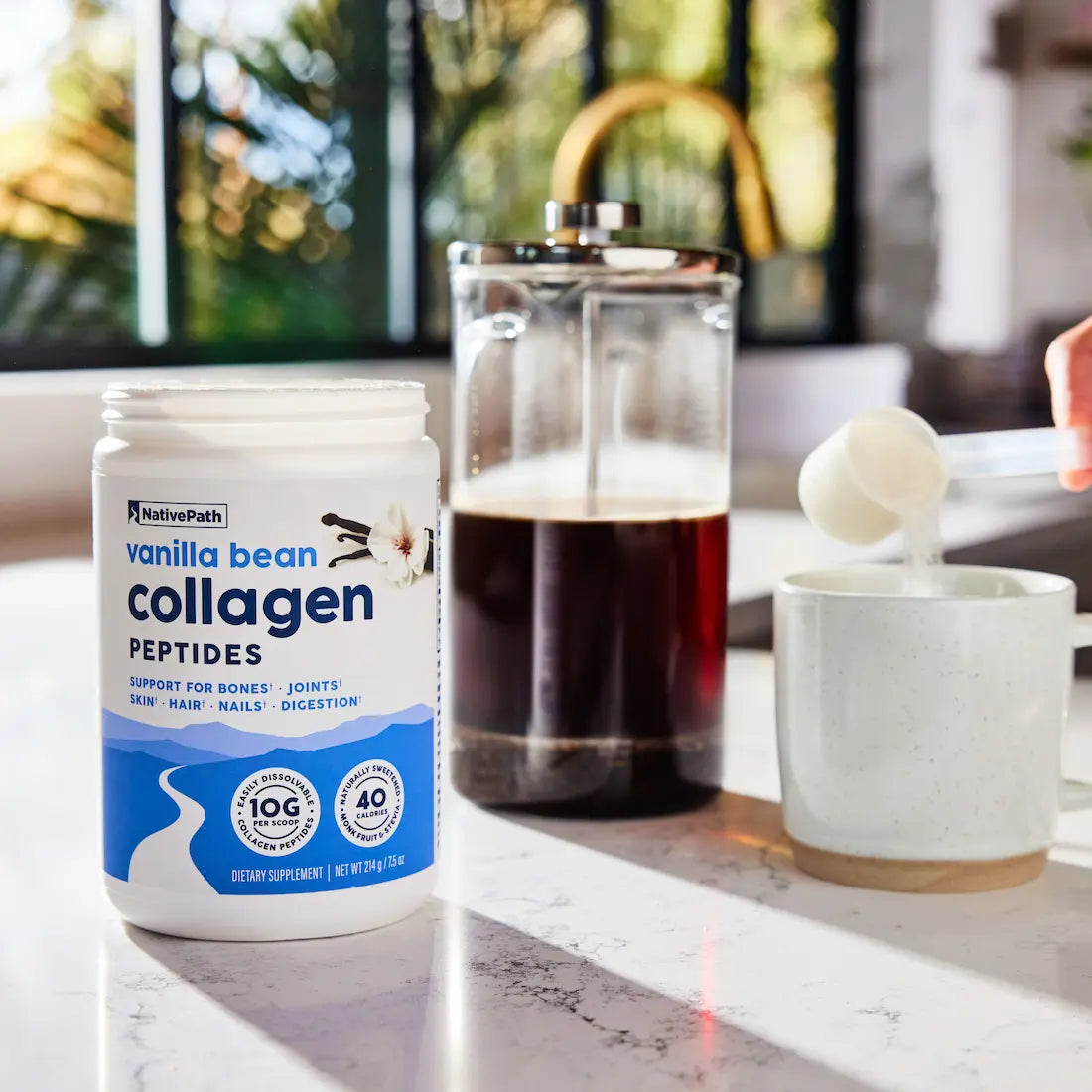 Vanilla Bean Collagen Peptides NativePath