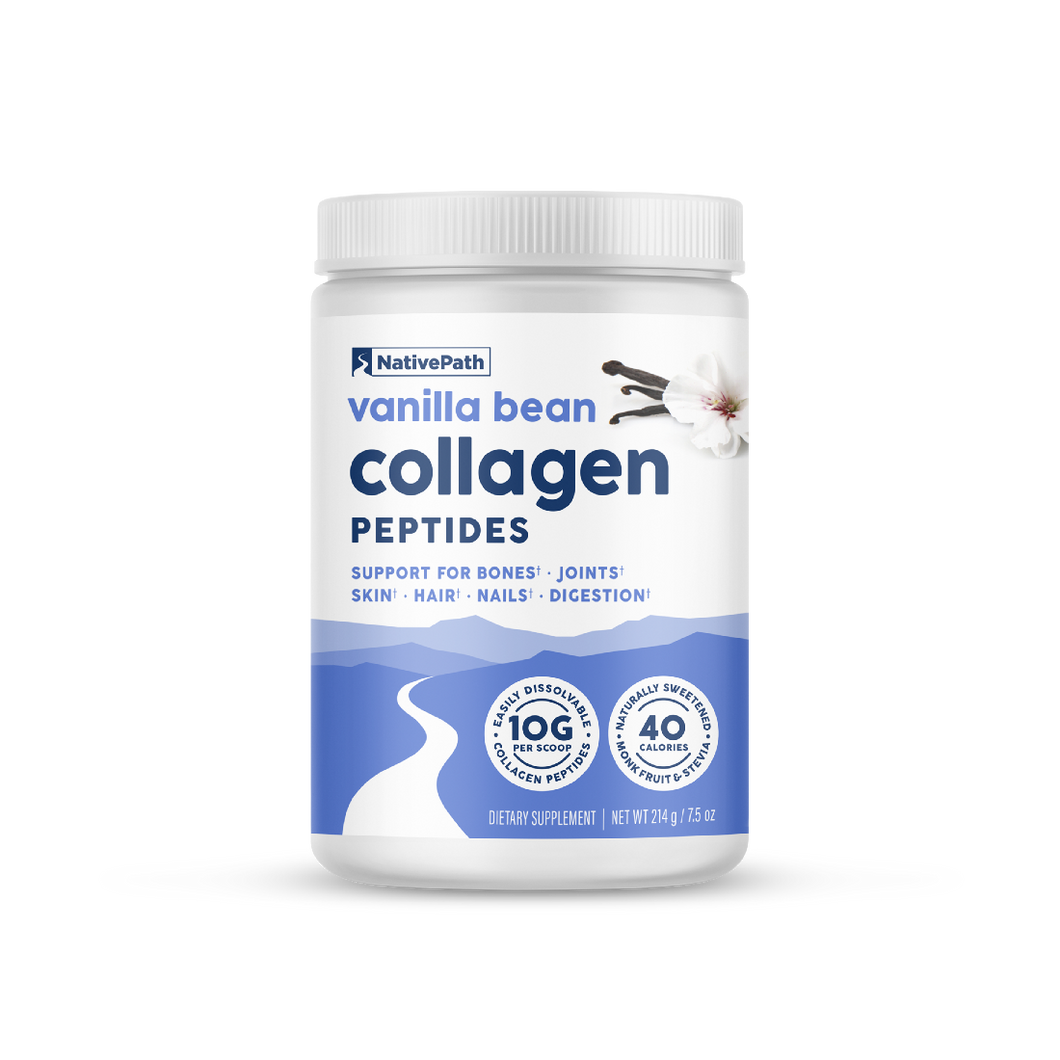 Vanilla Bean Collagen Peptides NativePath