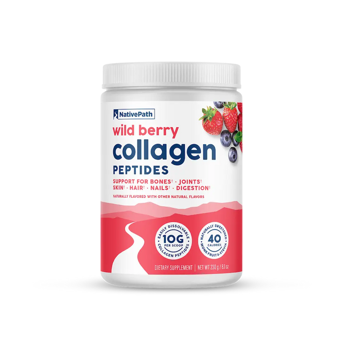 Wild Berry Collagen Peptides NativePath