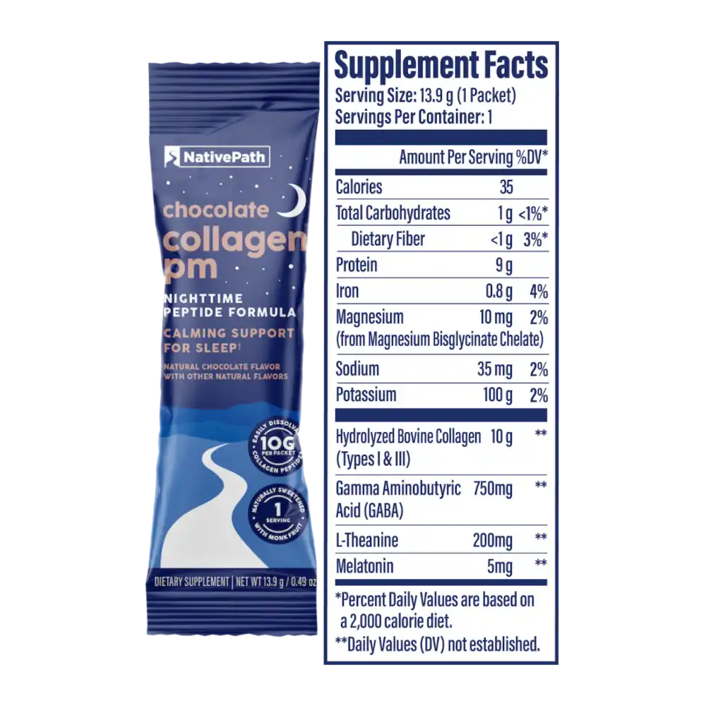 NativePath_Collagen_PM_Variety_Pack_Chocolate_Supplement_Facts