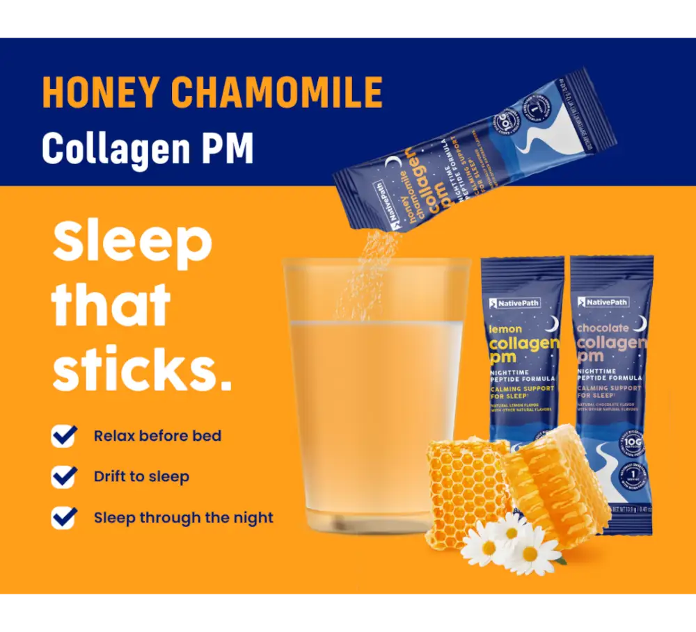 NativePath_Collagen_PM_Variety_Pack_Honey_Chamomile_Benefits