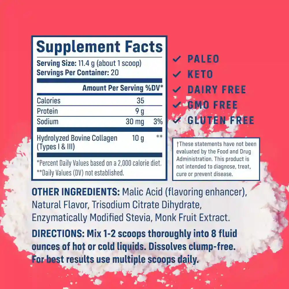 NativePath_Flavored_Collagen_Wild_Berry_Supplement_Facts