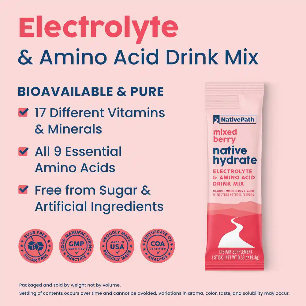 NativePath_Native_Hydrate_Mixed_Berry_Stick_Packs_Features