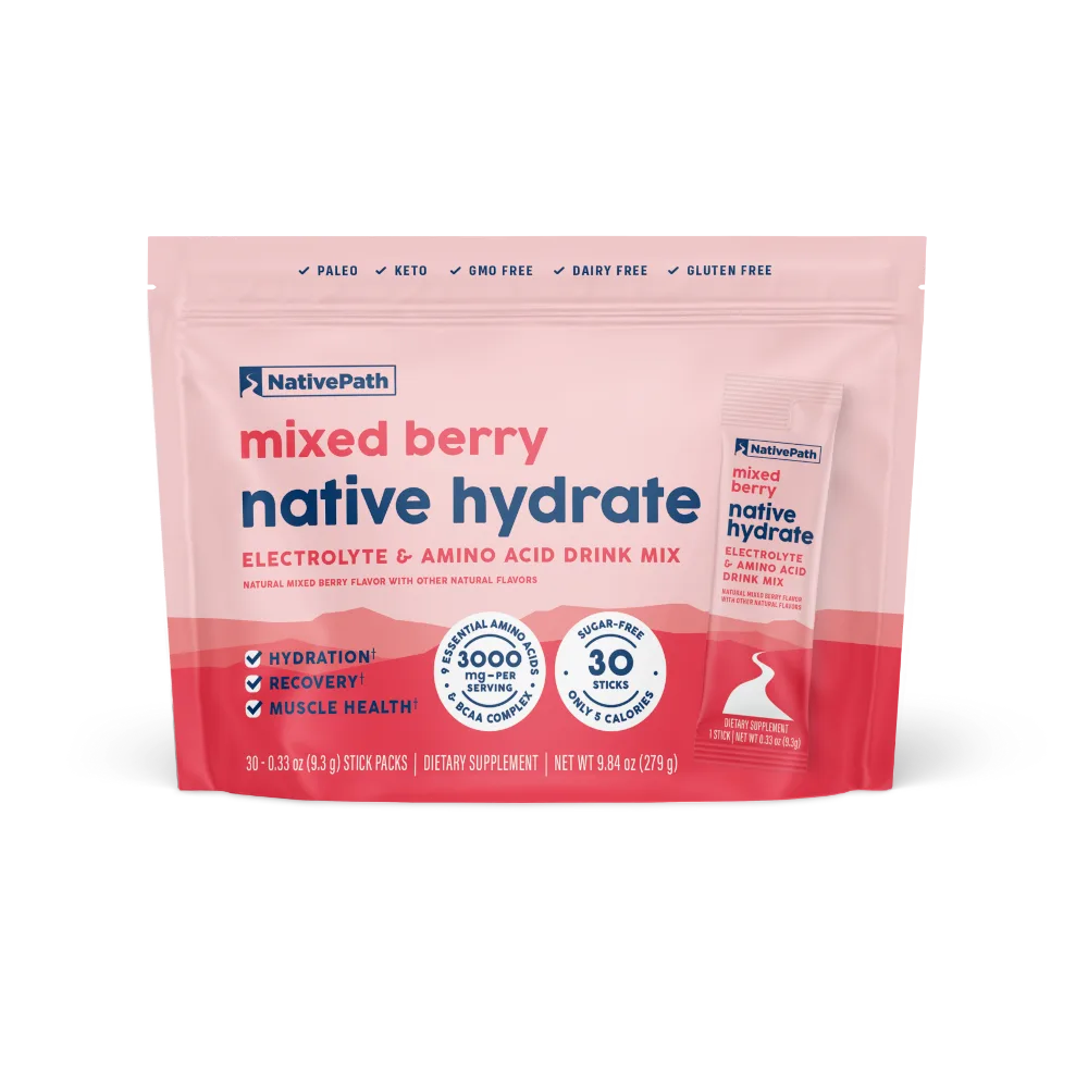 NativePath_Native_Hydrate_Mixed_Berry_Stick_Packs_Set