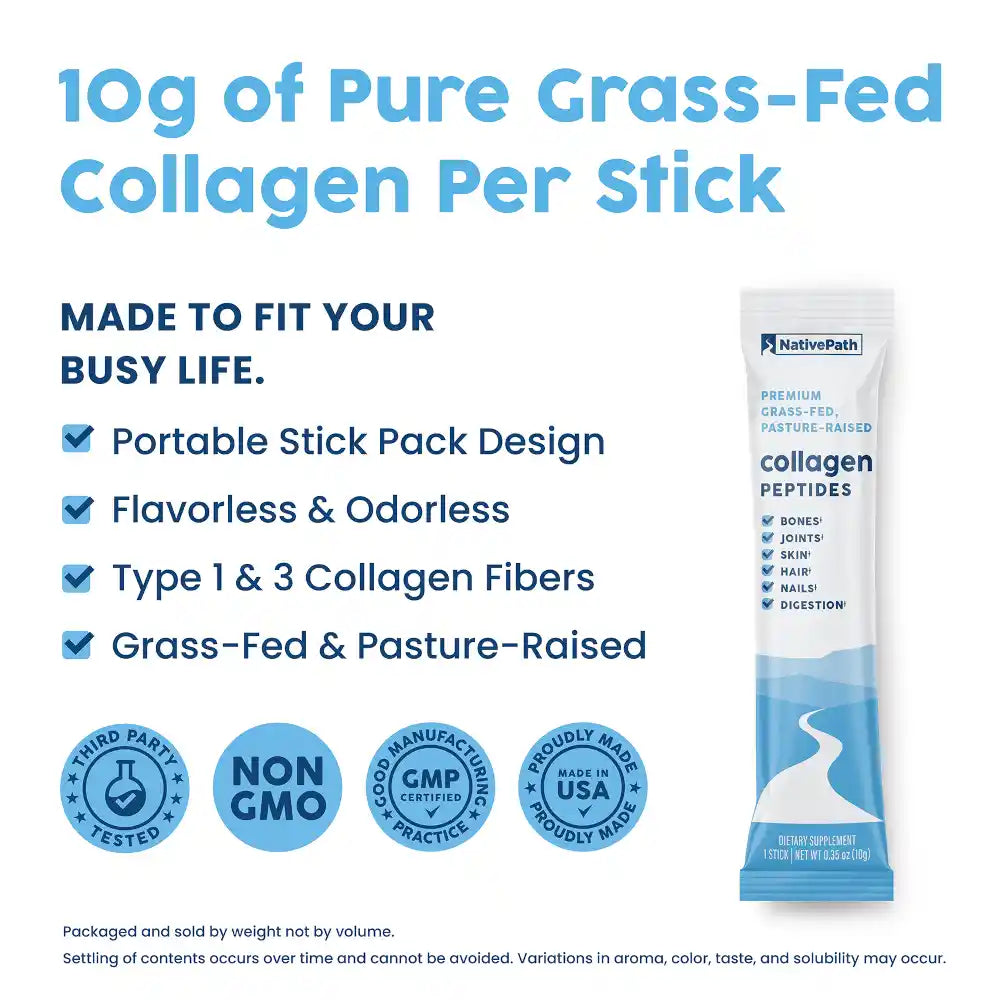 NativePath_Original_Collagen_Peptides_Stick_Pack_Features