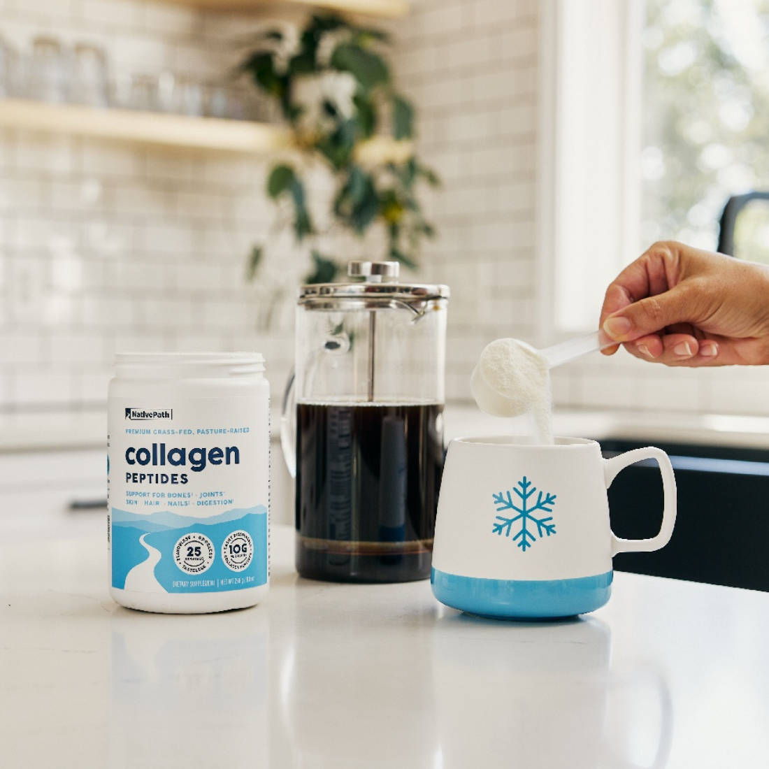 Snowflake Ceramic Mug – NativePath