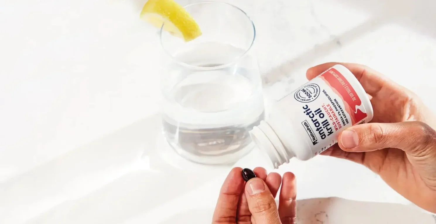 One small softgel. An ocean of benefits.