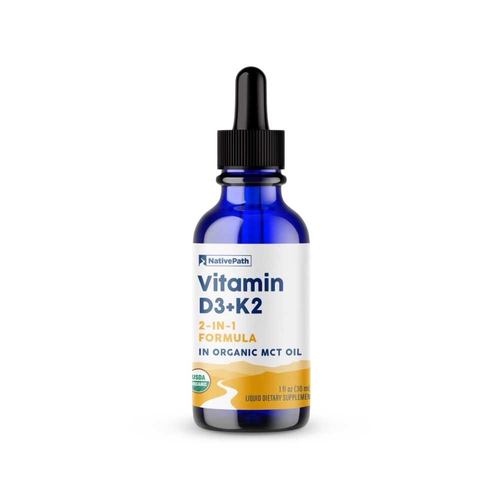 NativePath Vitamin D3+K2 Front Image